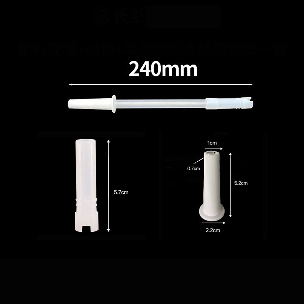 1Pcs 22-34cm Bottle Straw Silicone Cup Accessories New Cup Straw for Cille and Other