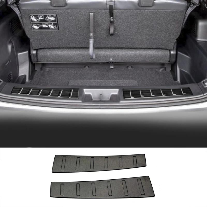 For Mitsubishi Outlander  23 2024 Stainless Steel Rear Bumper Guard Plate Cover tailgate Trunk Inner Guard Protector cover