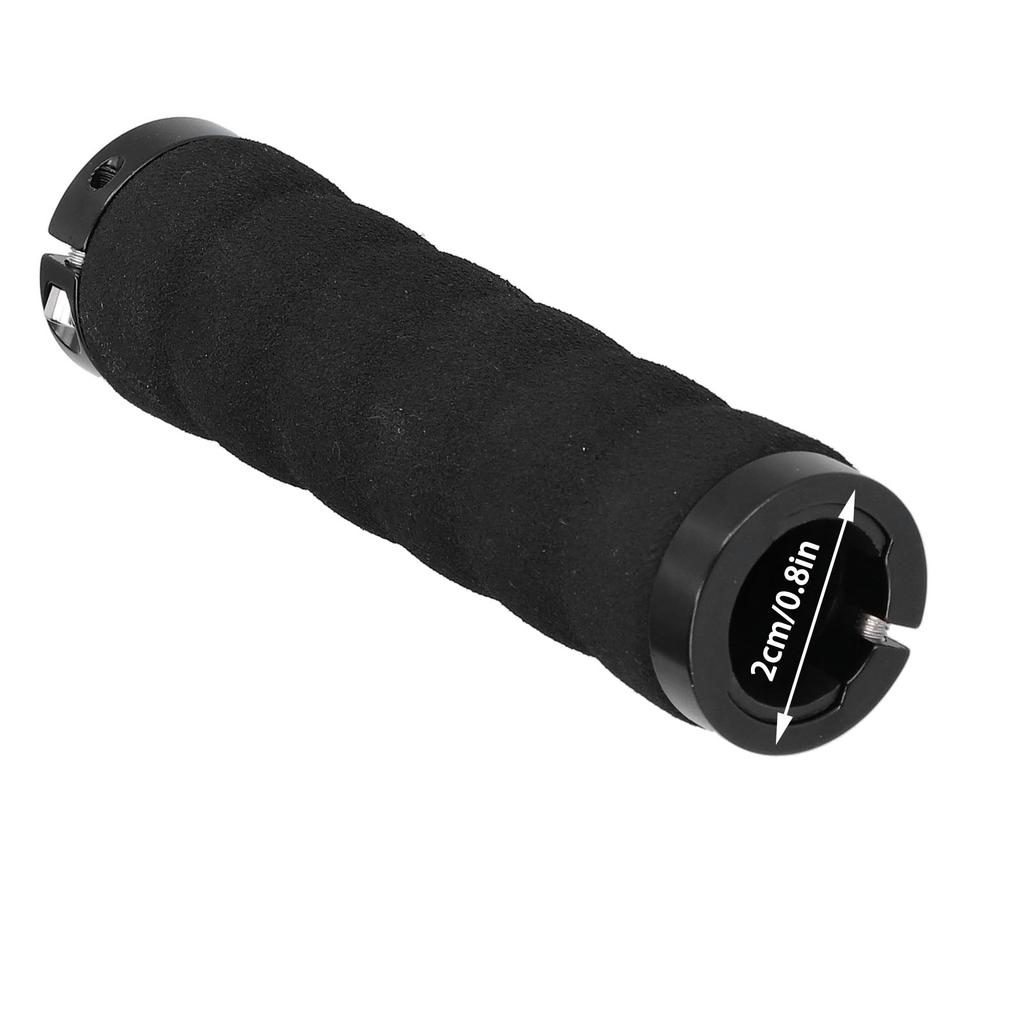 Řídítka horských kol Dvojité uzamykací gripy Bicyklové houbové gripy tlumící nárazy