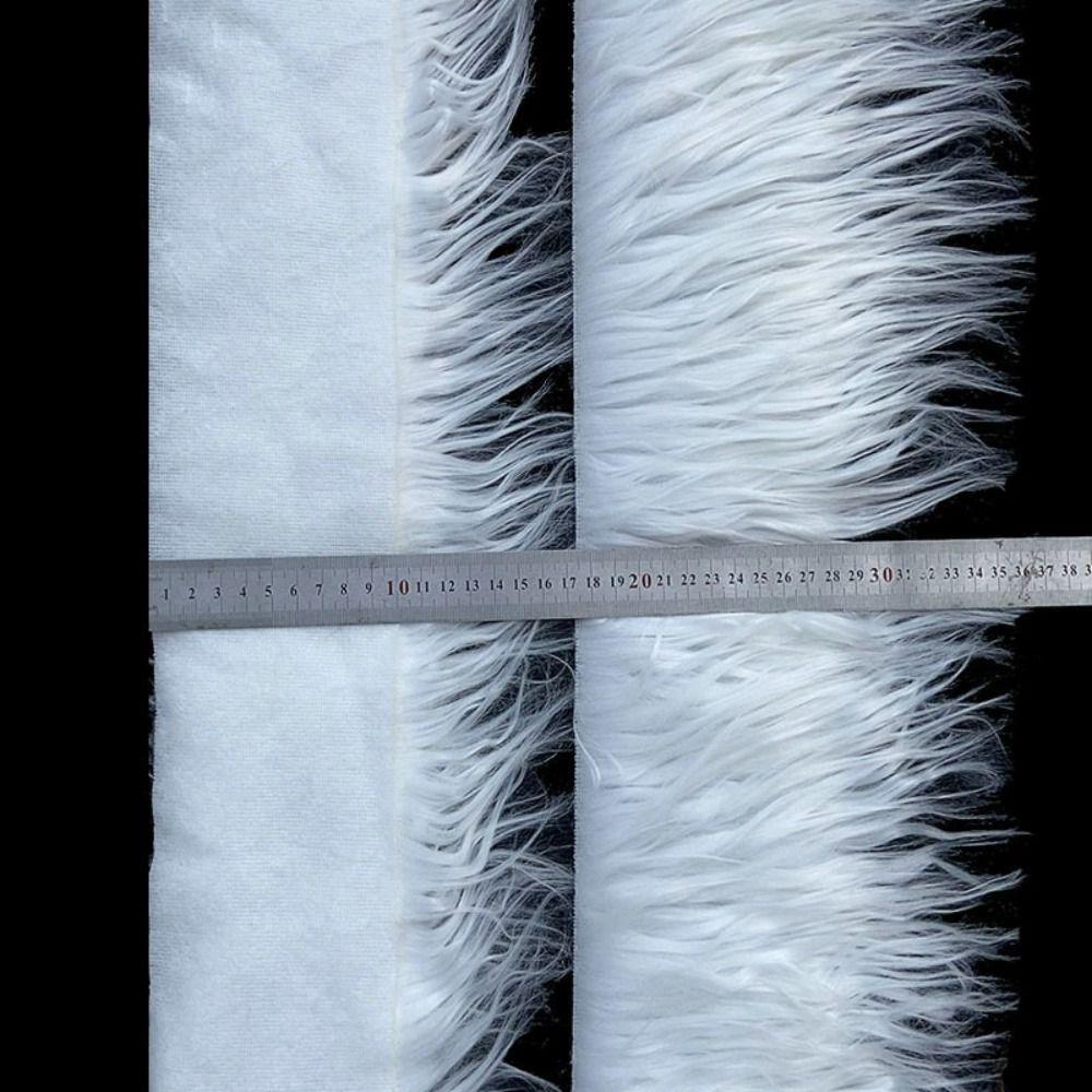 Nadýchaná plyšová lemovací látka DIY dekorace na vánoční stromek stuha vánoční party rekvizity halloweenský kostým