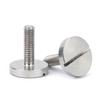 Large Round Head Slotted Hand Screw