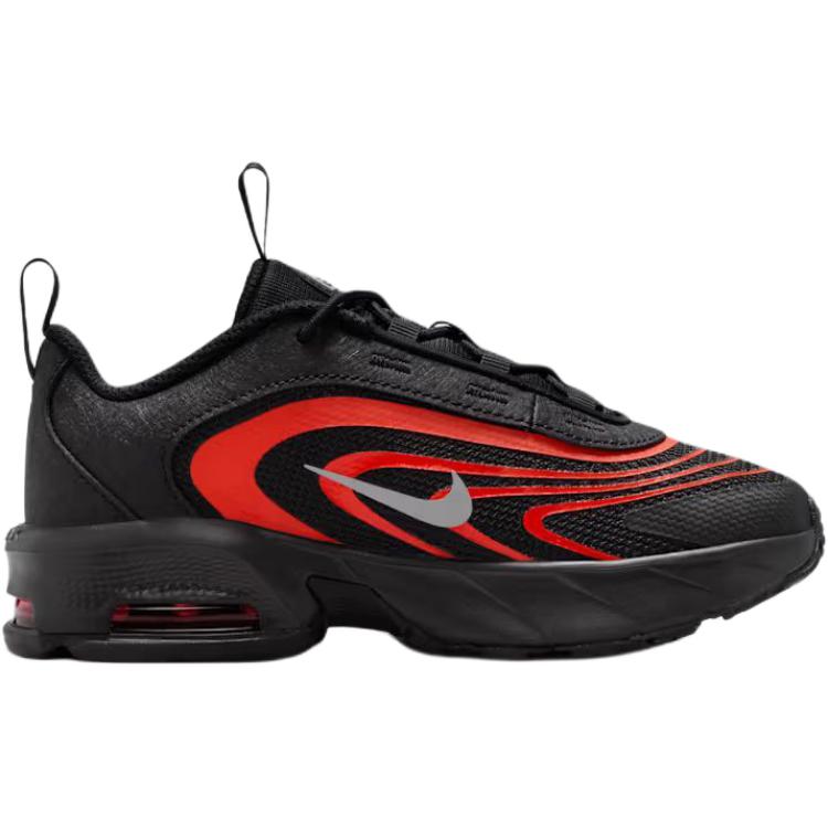 Nike Air Max Fire PS Black Picante Red Kids Sneakers Smoke-Grey II6557-008