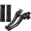 Aluminum Motorcycle Handlebar Grips Brake Clutch Levers Lever Extensions Kawasaki Yamaha Ducati CFMOTO