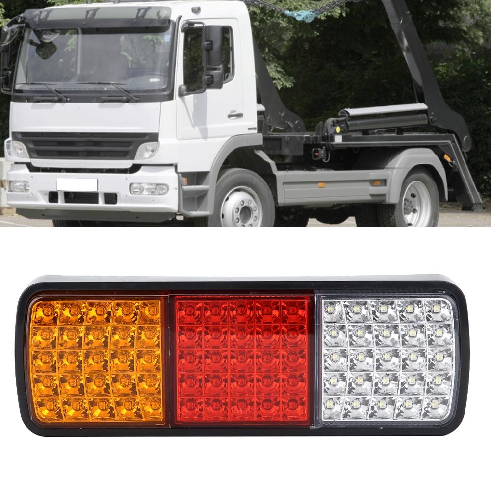 12V 75LED Tail Light Indicator Brake Stop Rear Reverse Lamp for Trailer Truck