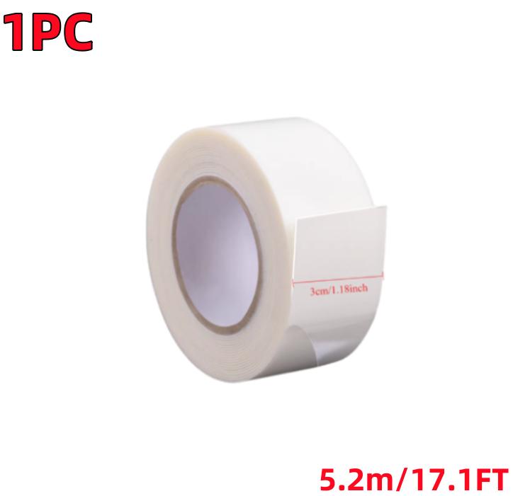 Super Strong White Double Sided Foam Tape Waterproof Adhesive Mounting Pad for Wall Fixing, Anti-Collision and small Items