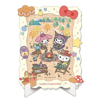 Sanrio Characters Camping Deco Decorating Jigsaw Puzzle Characters 108 Pieces, Popular Korean Puzzle