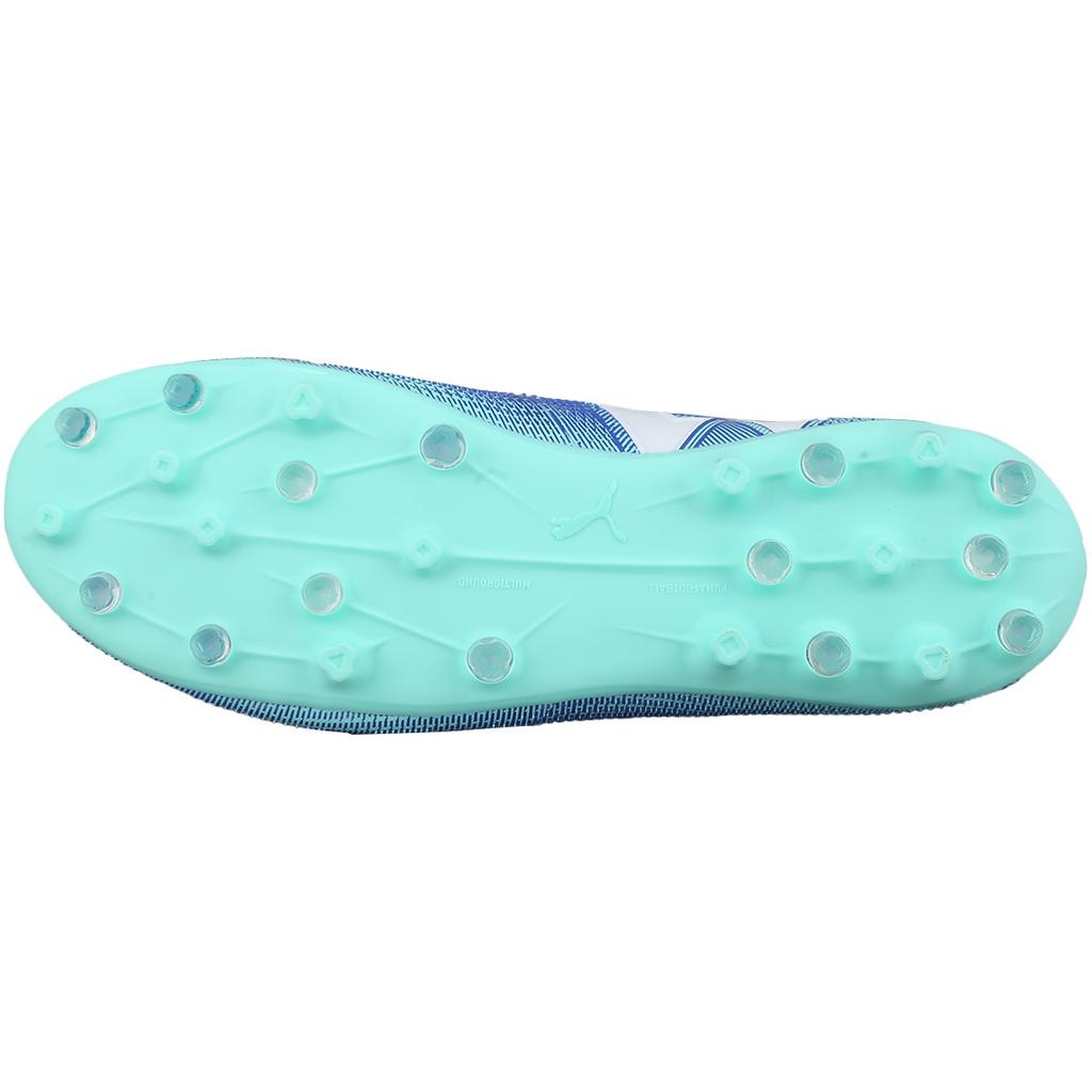 New PUMA FUTURE 7 Abrasion Resistant Low top Soccer Shoes Blue Kids' 107946-01