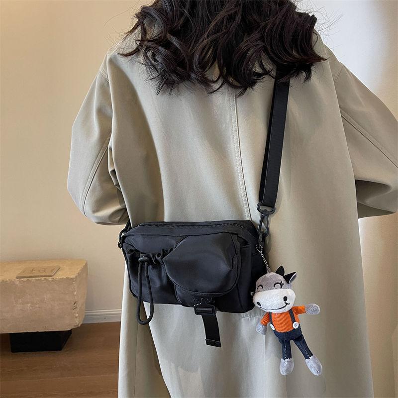 Bags Women 2025 Summer Nylon Fashion Casual Patchwork Shoulder Bag Handbag Simple All-match
