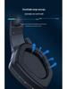 USB Gaming Headset with Noise Cancelling and Cool Lighting Effects for PC/Laptop