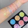 Shimmer Glitter Sequin Gel Eyeshadow Sparkling Eye Makeup For Stage Daily Cosmetics