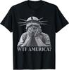 Anti-Trump What The F America? Resist Political Desig Unisex T-Shirt