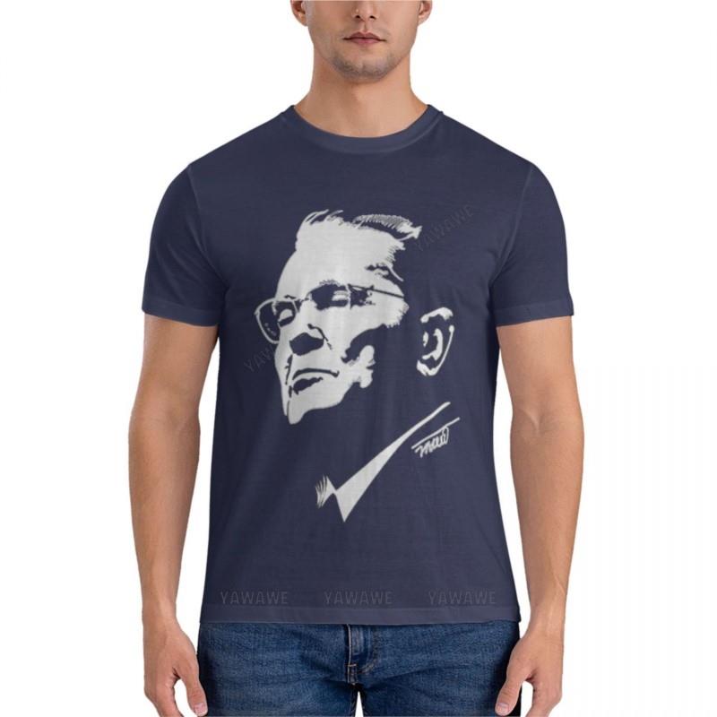 

men t-shirt JOSIP BROZ TITO - 2 Relaxed Fit T-Shirt black t shirts tees mens clothes summer male tee-shirt 4XL