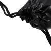 PU Leather Headphone Bags Black Earphone Cable Pouch Large Capacity Drawstring Bag  Game Controller