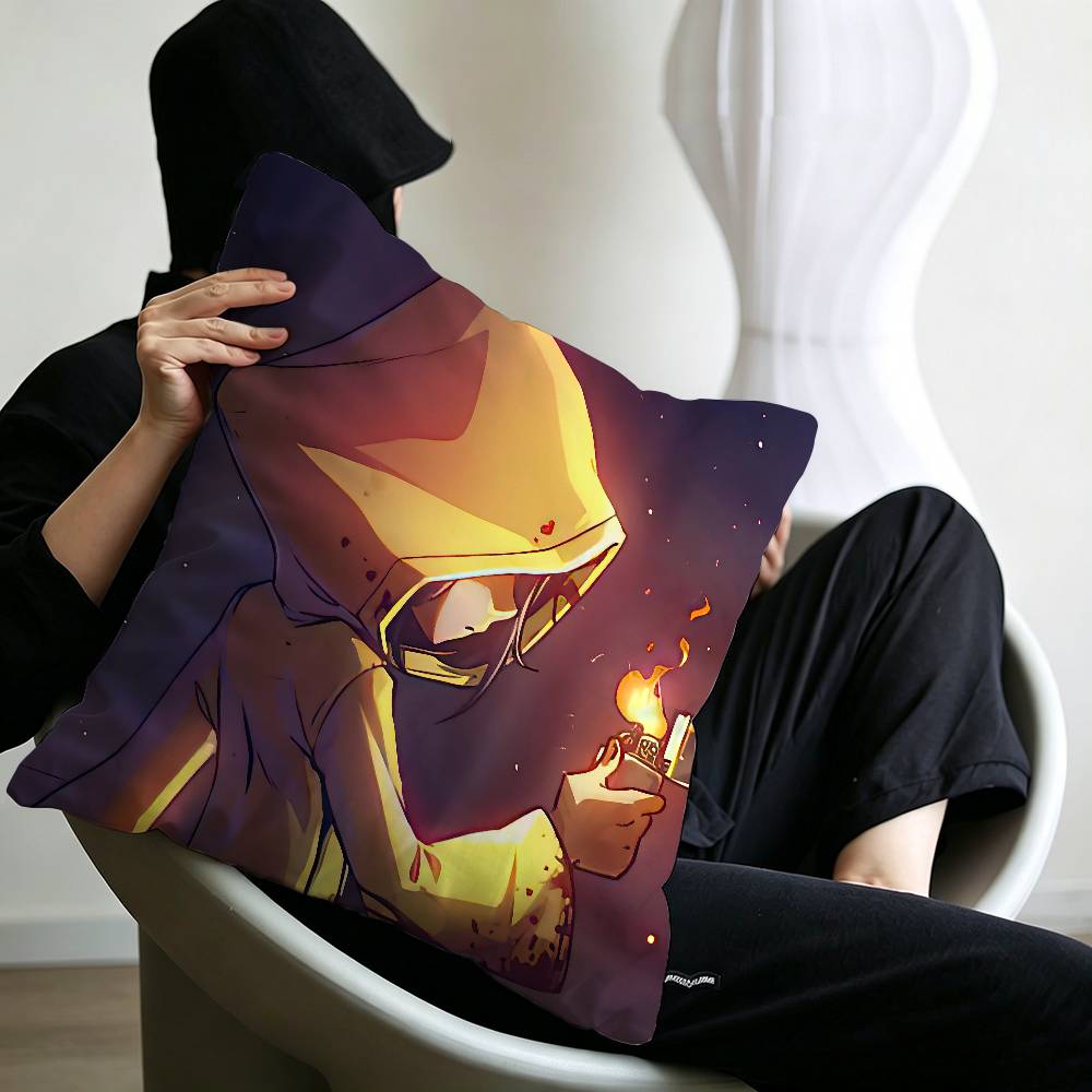 Game L-Little Nightmares Pillowcase toon Gift Cushion Cover Bedroom Home Sofa Chair Seat Decor pillow case