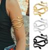 Europäisches & Amerikanisches Modisches Personalisiertes Punk Metall Schlangenform Offenes Armreif Armband