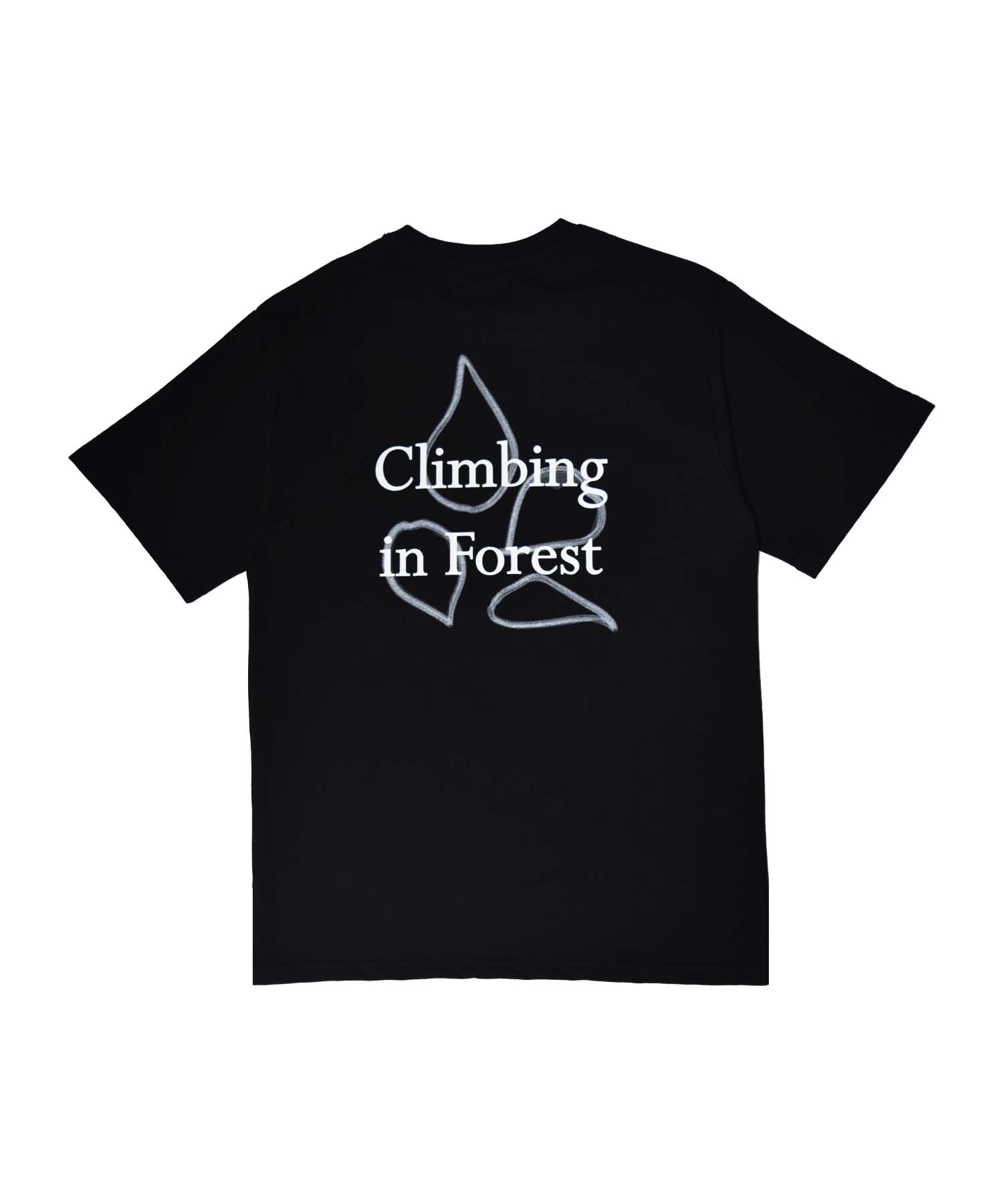 Rad Inside Climbing Forest Short Sleeve T-Shirt Black S