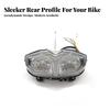Motorcycle Tail Light with Turn Signals Sleek Integrated