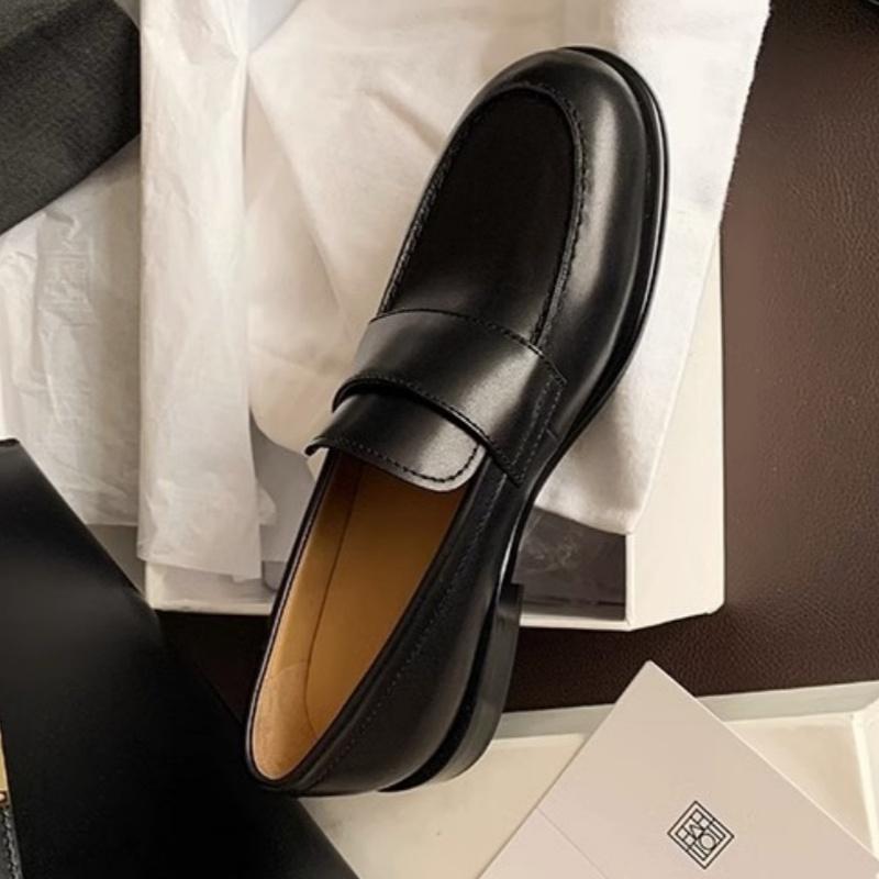 Fashion Men's Fashion Sheepskin Loafers 2025 Spring Autumn New Design Soft Women Flat Shoes Retro Office Women Shoes Zapatos De Mujer