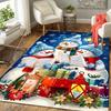 1Pc Snowmen Christmas Rug Office Carpet Indoor Outdoor Doormat Nonslip Soft Living Room Christmas Halloween Gift D922345