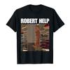 Robert Help Marcus The Worm T-shirt For Men Women 100% Cotton T Shirts Short Sleeve Tops 0911-1