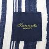 GIANNETTO Blue x White Striped Linen CORALLO Seersucker Jacket Jacket 46 blue/whiteUsed