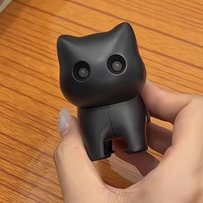 Keychain Pendant Cat Fidget Keychain with Light Portable Bag LED Mini Mini Flashlight Accessory Stress Relief Toy