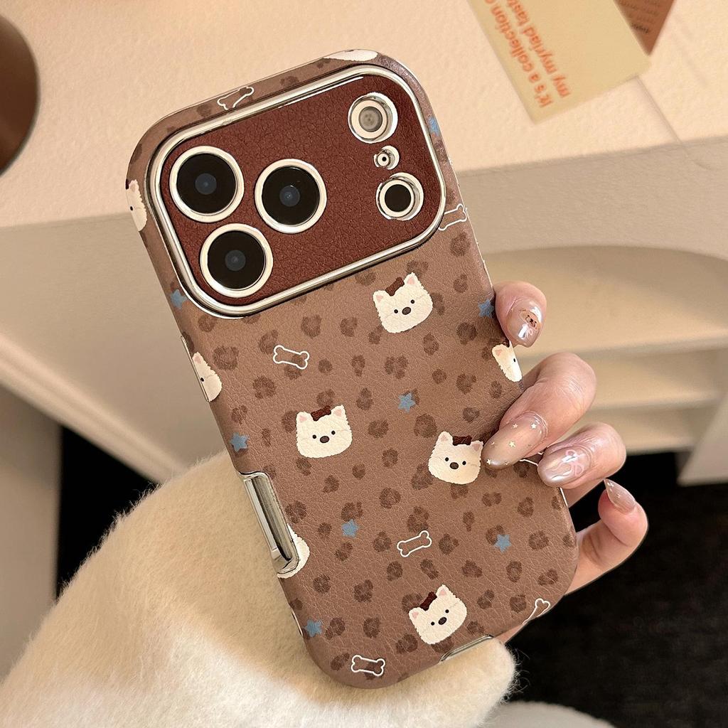 Cute Puppy Phone Case for iPhone 16, iPhone 17, iPhone 17 Pro Max