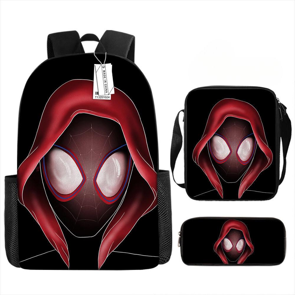 Mochila de Desenho Animado Mochila Escolar Estampada Estojo Bolsa Ombro