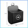 Leather Car Storage Box Air Vent Dashboard Tidy Hanging Organizer Box For Opel Astra H G J Insignia Mokka Zafira Corsa Vectra B C D