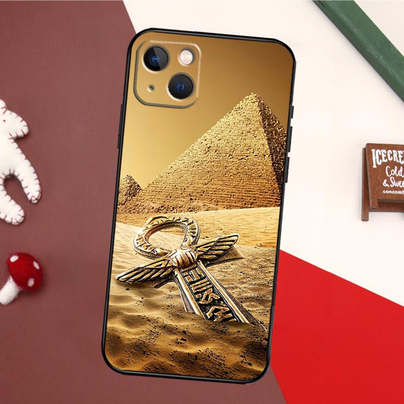 Ancient Egyptian Case For iPhone 14 Pro Max 16 15 11 12 13 17 Pro Max mini 15 16 Plus 16e 17 Air Back Cover