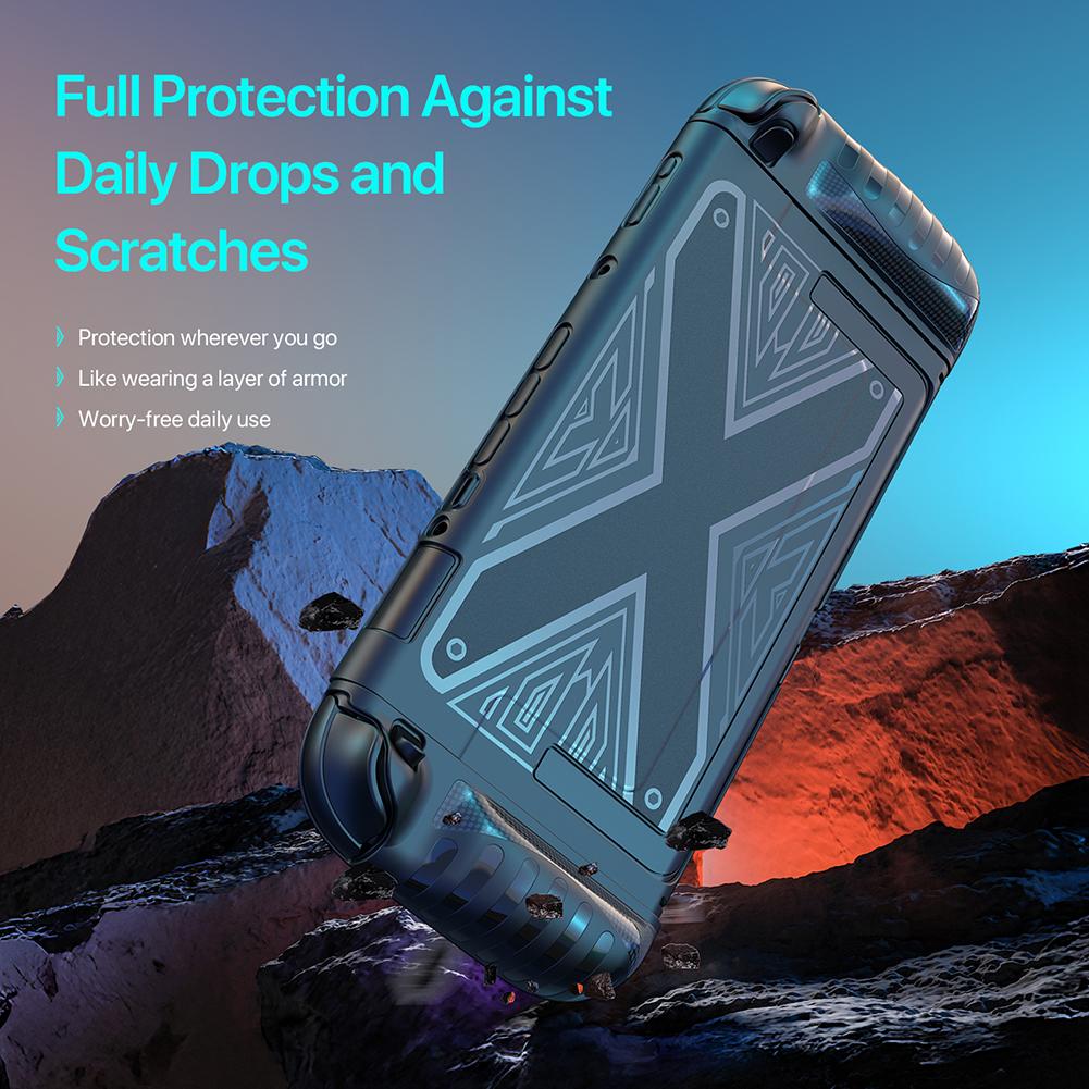 Soft Ergonomic Handle Grip Cover for Nintendo for Switch 2 Gaming Console TPU+PC Protector Protective Case Console Accessories