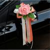 Artificial Floral Arrangement For Wedding Chair Decors Car Ornament Outdoor Ceremony Weatherproof Silk Flower Decoration