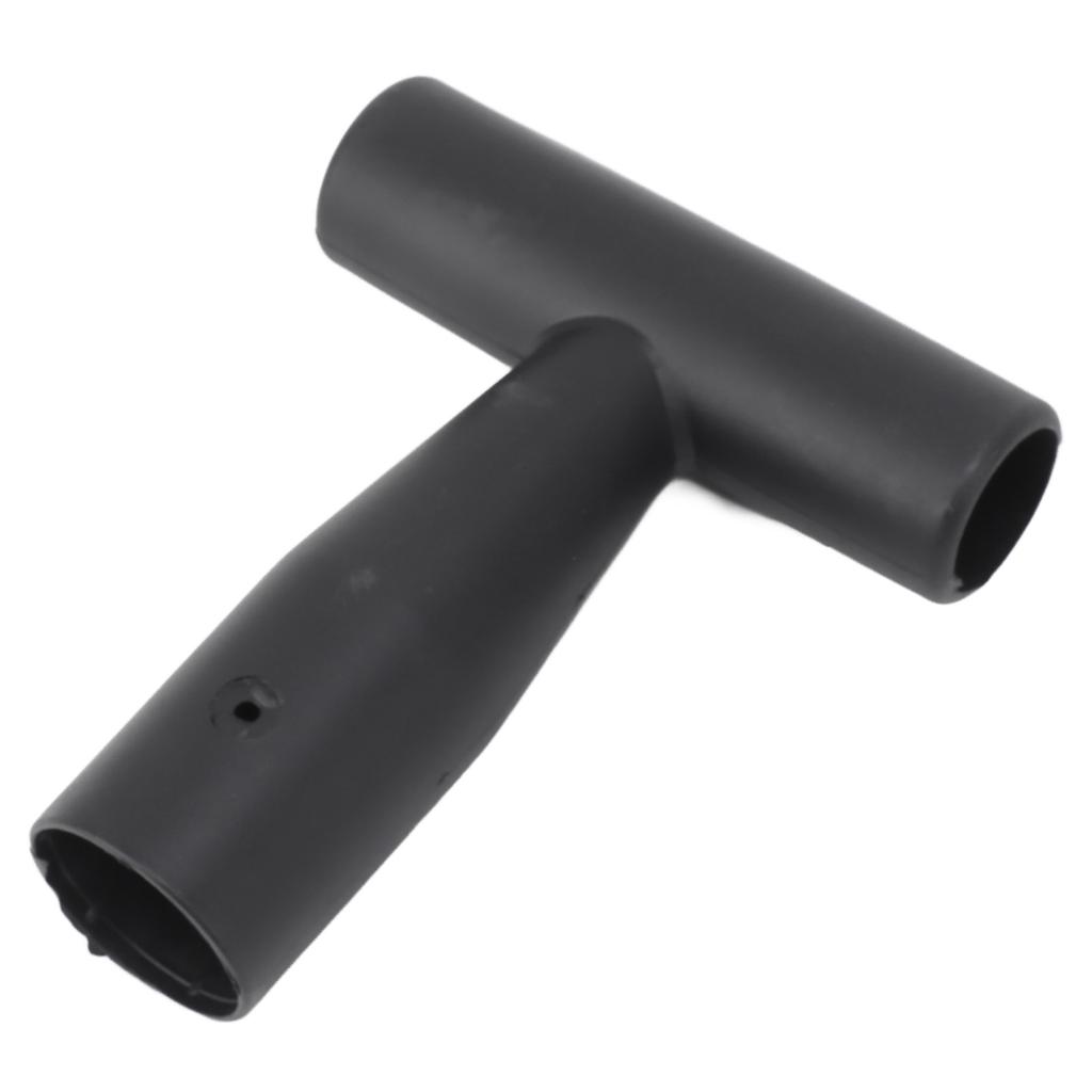 T Grip Shovel Handle Plastic Strong Lightweight Non Slip Snow Shovel Handle 3.4cm Inner Diameter