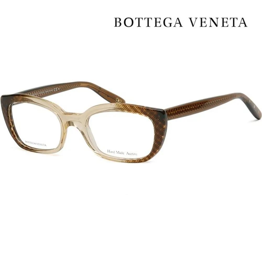 

Bottega Veneta Eyeglass Frames BV236 SJ9 Translucent Horn-rimmed Fashion