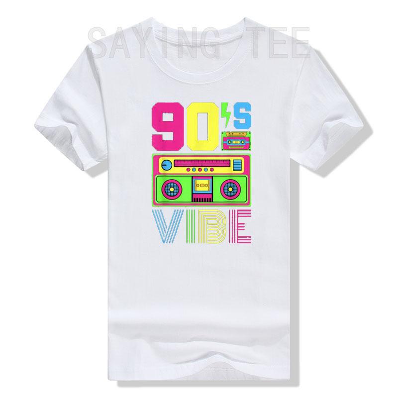 90er Jahre Vibe 1990er Stil Mode 90er Thema Outfit Neunziger Jahre Kostüm T-Shirt Lustiges Grafik-T-Shirt Oberteile Damen Mode Kurzarmblusen