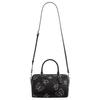 Coach Rowan 25 Butterfly Print Adjustable Shoulder Strap Smooth Leather Crossbody Tote Bag Medium Women handbags Silver Black CCK88-SVBK