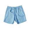 Men Linen Casual Shorts, Elastic Drawstring Waist Big Patch Pocket Loose Fit Lightweight Summer Beach Walking Shorts With Side Pockets Multiple Colors