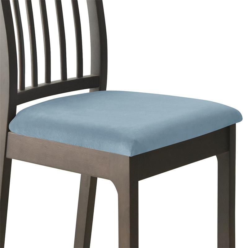 1pc Solid Color Chair Cover Anti-slip Dust-proof Chair Case Four Season Universal Seat Protector for Living Room Wedding Banquet