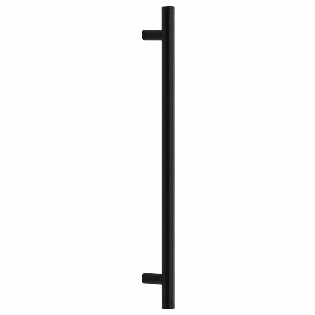 Furniture Handles 5 pcs Black 224 mm Stainless Steel