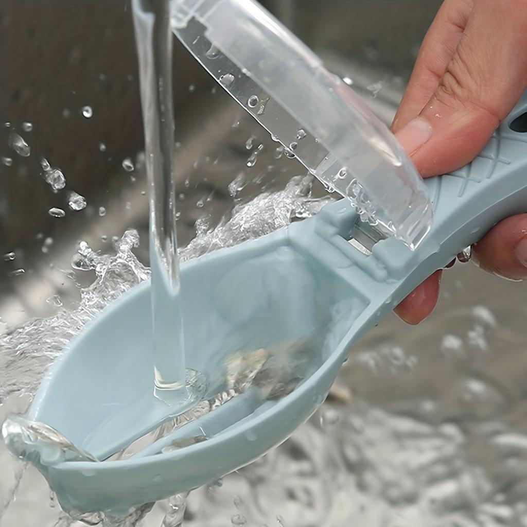 Fish Scale Planing And Scraping Tool With Lid For Household Kitchen Manual Removal Of Fish Scales And Seafood Tools