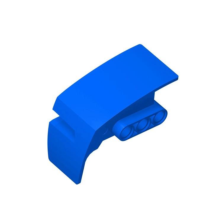 50g Mini Building Blocks: 4x7x4 Right Fender Tech Panel