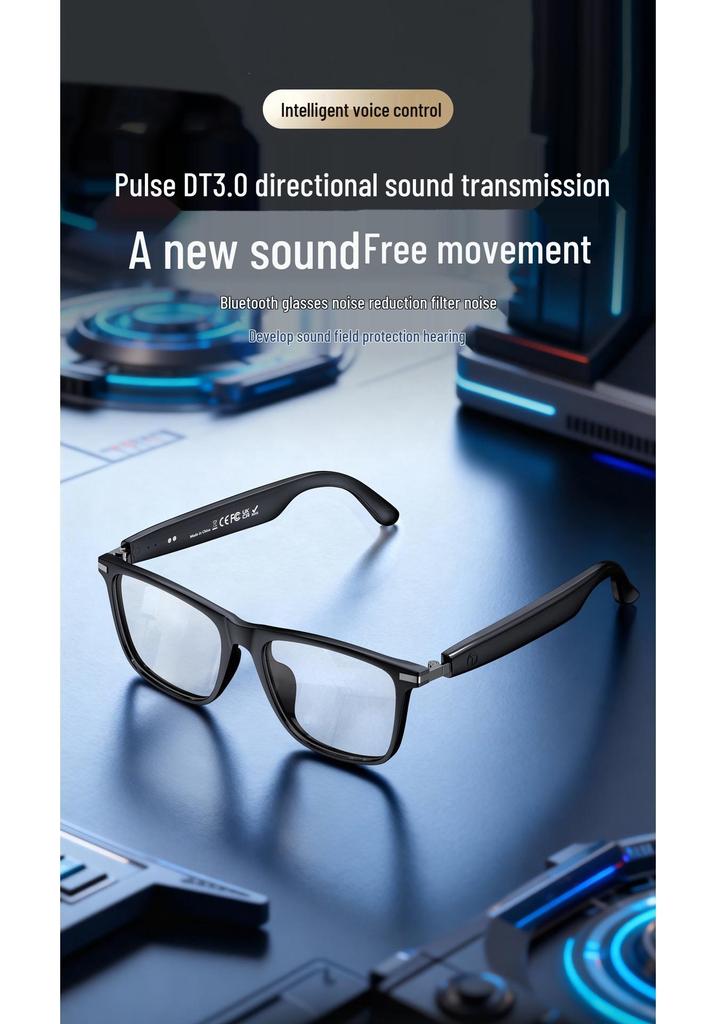AI Smart Glasses GS20: Music, Calls, UV Protection, Photochromic, Sports, Translation, Bluetooth.