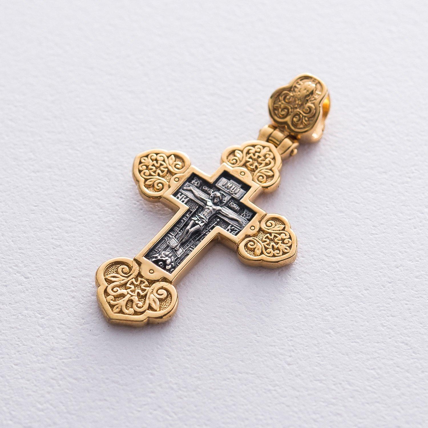 

Срібний хрест Розп яття Христове. Ангел Зберігач Oniks срібний