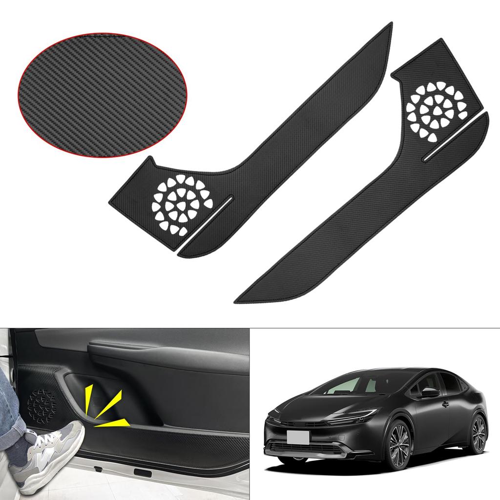 GIMUYA Toyota Prius 60 Series Door Kick Guard Door Trim Guard New Model PRIUS Dedicated Design Door Protector Scratch Dirt Prevention Interior Custom