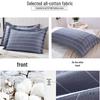 Set of Two 100% Cotton Large Pillowcases, Thick 48x74cm for Home Use