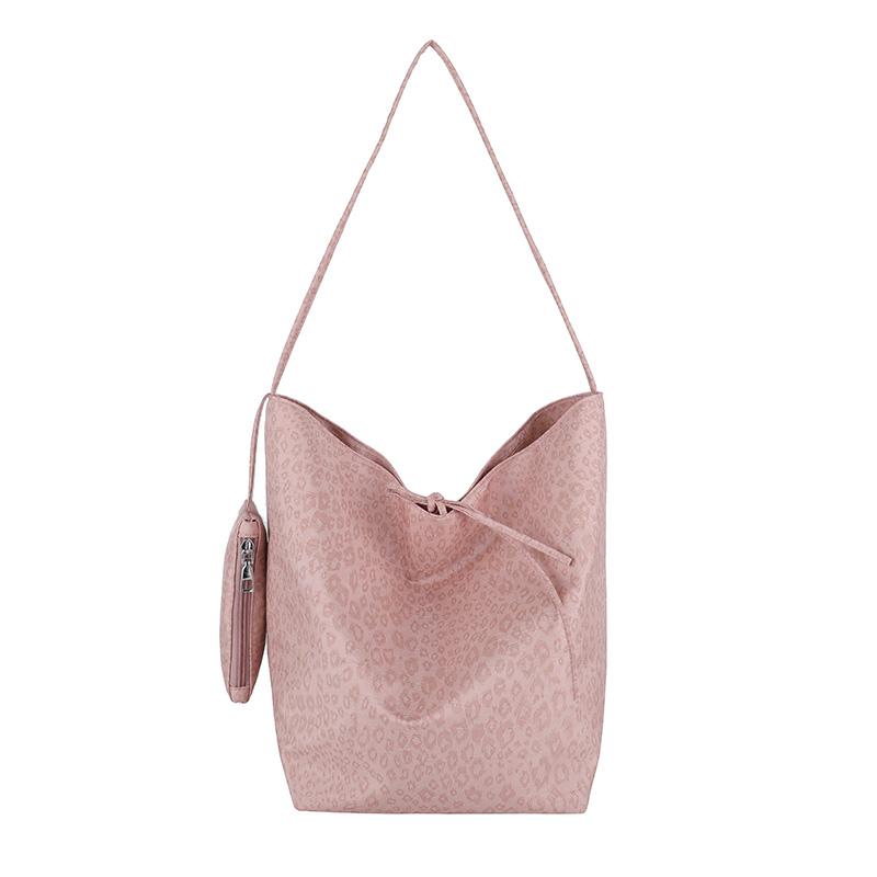 Women Simple Shoulder Bag Oxford Cloth All-Match Tote Handbag Slouchy Tote Bag Commute Bag with Matching Clutch