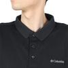 Columbia Cove Dome Butte Solid Piqué Polo AE0412, Herren Medium, Schwarz