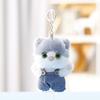 Plush Cat Doll Keychain Gift For Women With Soft Polyester Filling