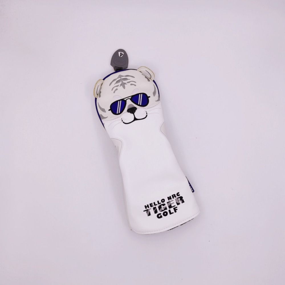 PU Leather Golf Club Covers Soft Golf Headcover Golf Protector Set Tiger Golf Cover  Men
