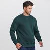 Dibinze Men's Plus Size Cotton Blend Crewneck Sweatshirt
